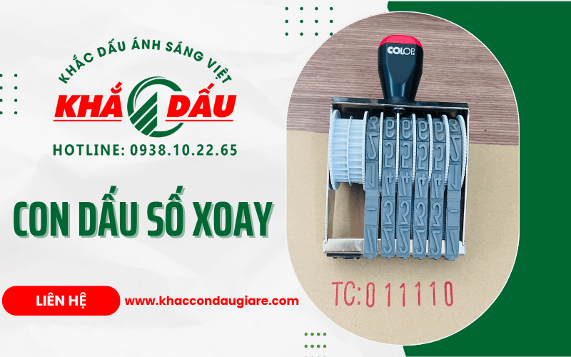 con dấu số xoay