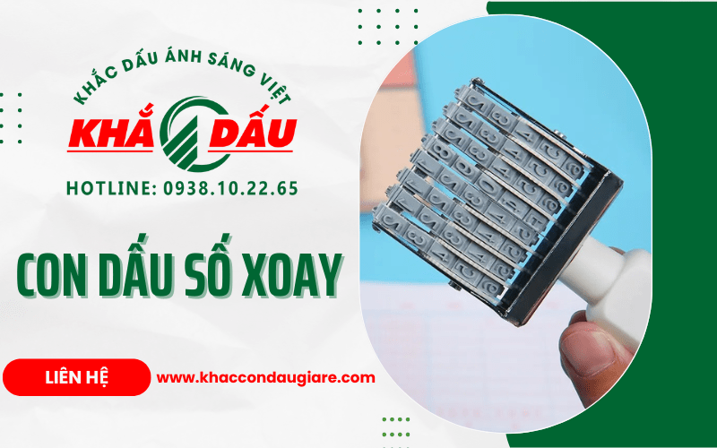 con dấu số xoay