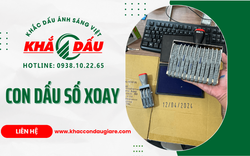 con dấu số xoay