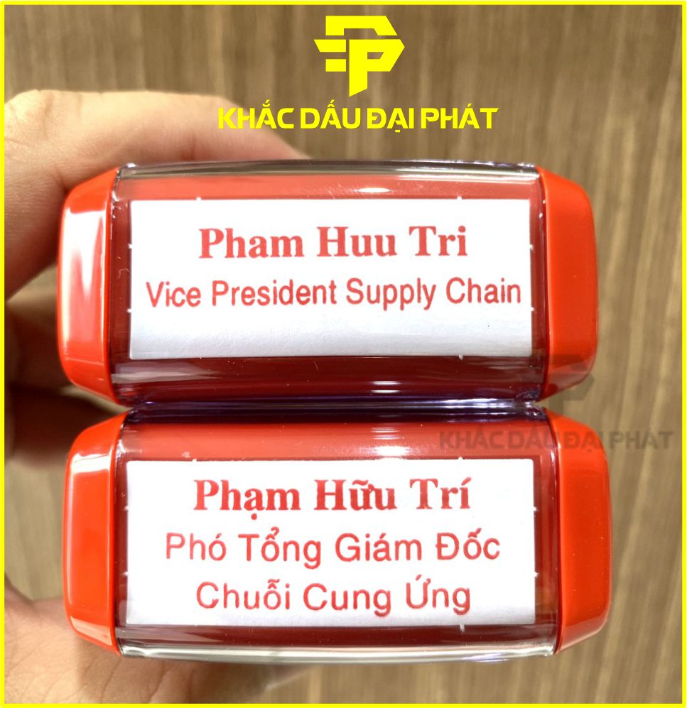 Khắc dấu chức danh là gì?