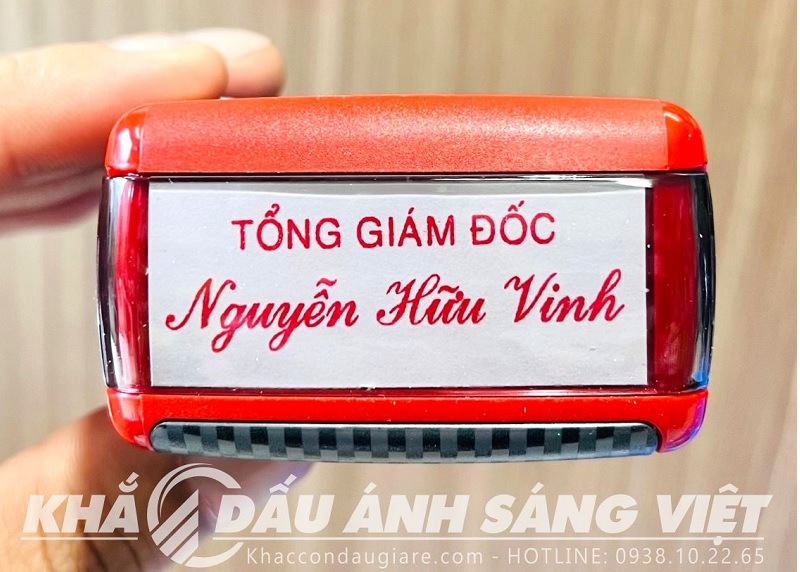 Quy trình thực hiện làm con dấu tại Gò Vấp