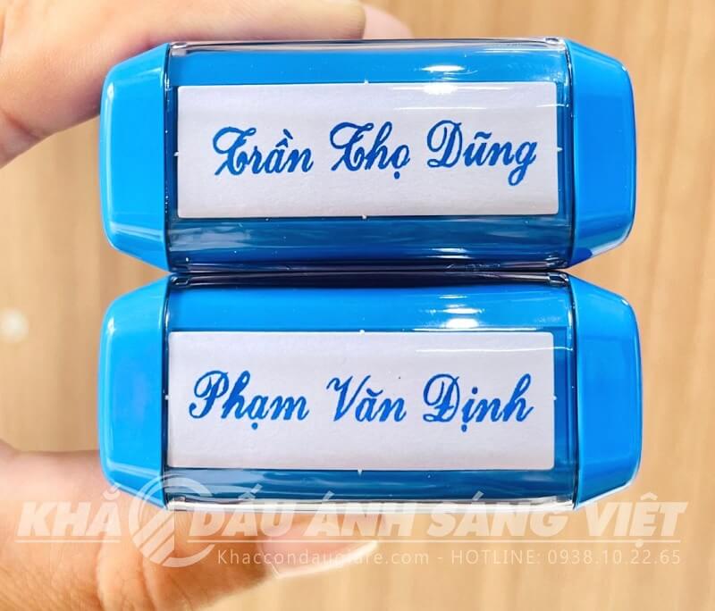 Các con dấu được sử dụng nhiều tại huyện Hóc Môn
