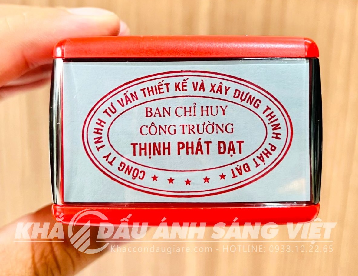 Khắc dấu Quận 11 Giao Ngay – Giá Rẻ – Uy Tín
