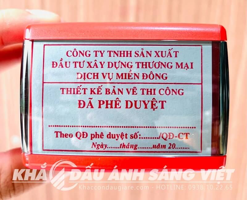 Quy trình khắc dấu lấy ngay tại Hà Nội chuyên nghiệp