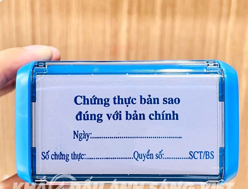 Khắc Dấu Phường Cầu Ông Lãnh - TPHCM đẹp, rẻ, chất lượng