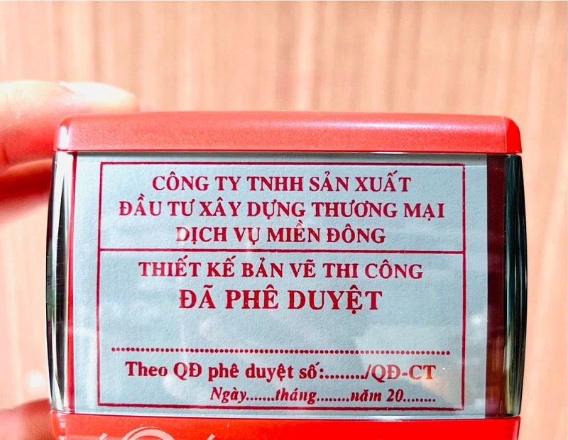 Các bước làm con dấu tại Phường Chợ Quán