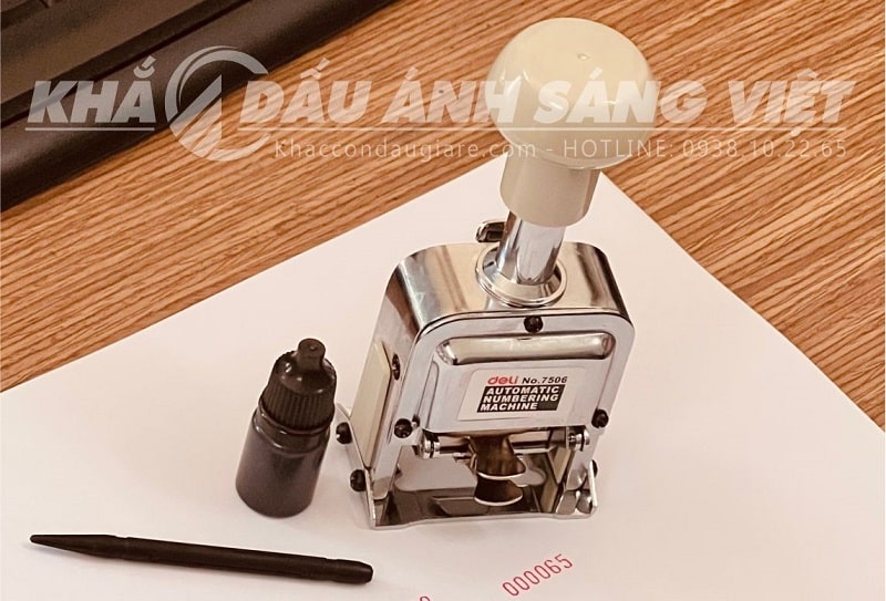 Quy trình làm con dấu nhanh chóng tại Phường Nhiêu Lộc