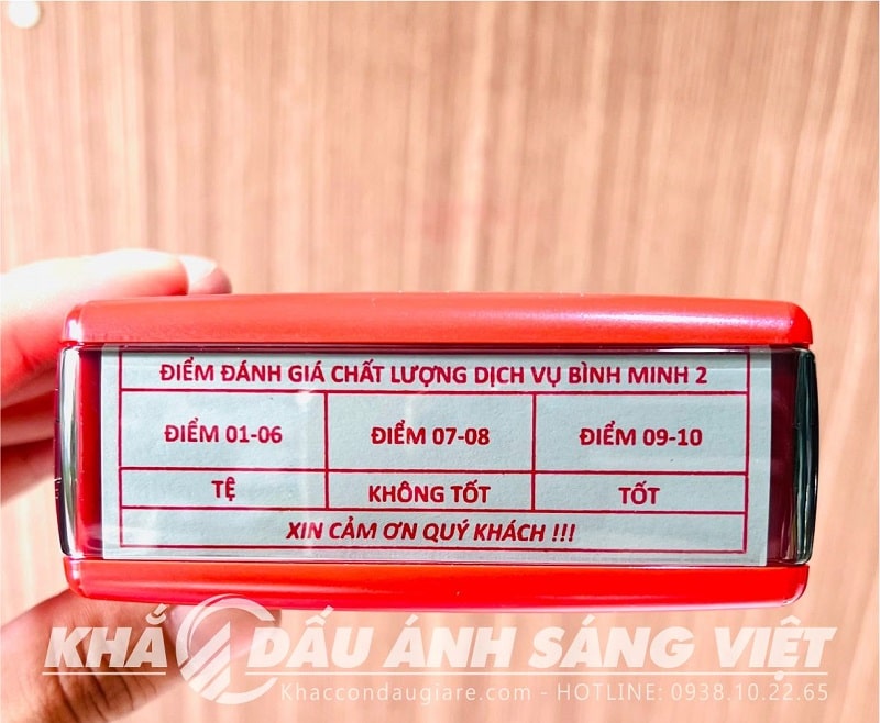 Khắc dấu Ánh Sáng Việt - Địa chỉ cung cấp khắc dấu Phường Tân Định