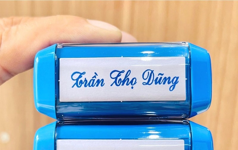 Khắc Dấu Phường Tân Định lấy nhanh trong 10 phút