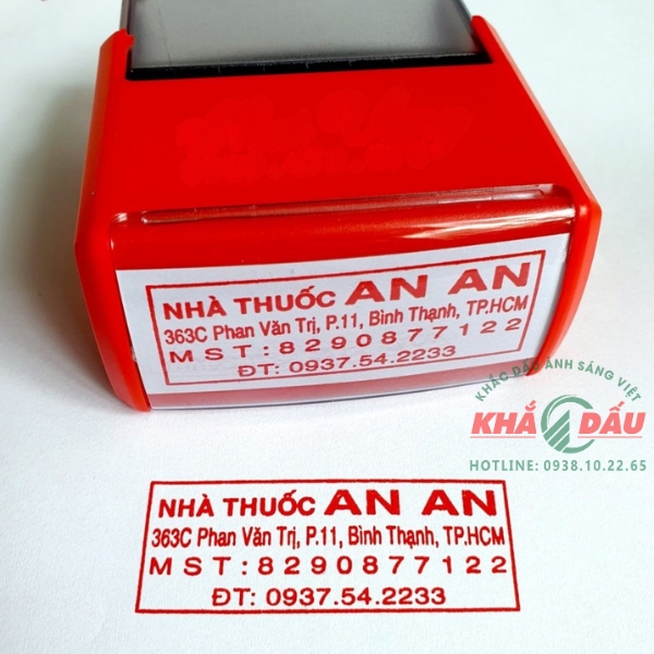 Dấu mã số thuế nhà thuốc