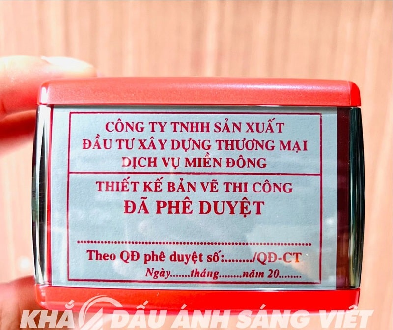Khắc Dấu Ánh Sáng Việt - Địa chỉ cung cấp dịch vụ khắc dấu tại Phường Bình Lợi Trung