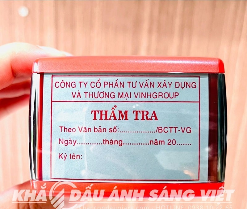 Các bước khắc dấu chuyên nghiệp nhanh chóng tại Phường Đông Hưng Thuận