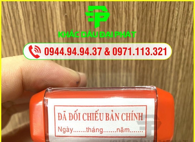 Kinh nghiệm lựa chọn đơn vị khắc con dấu tại Phường Đức Nhuận