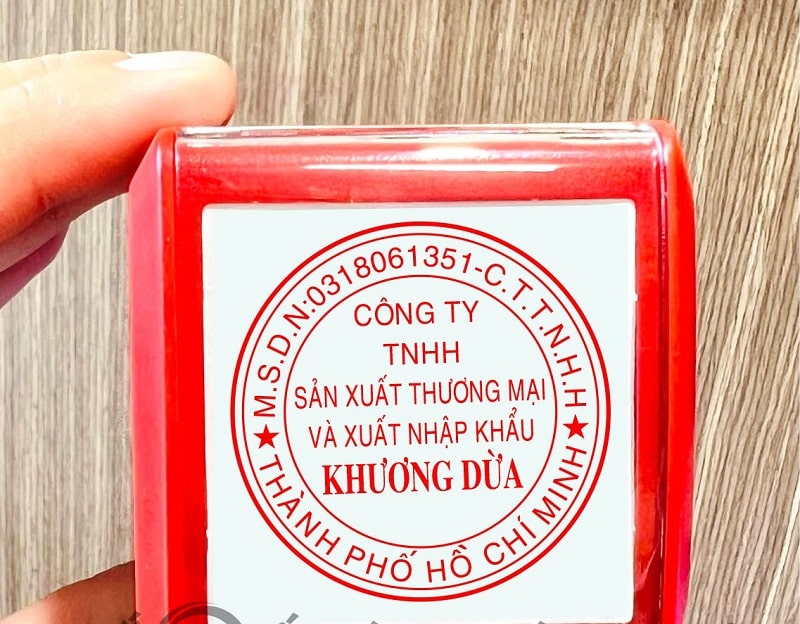 Khắc Dấu Phường Thạnh Mỹ Tây - TPHCM tốt nhất trong khu vực